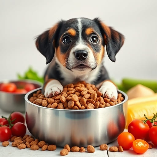 Premium dog food