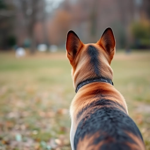 Pet training session