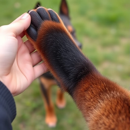 Dog obedience training